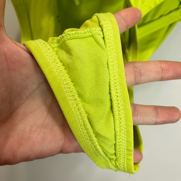 NWT Urban Outfitters Light Green Slinky Knot Bodysuit - small - Picture 9 of 12